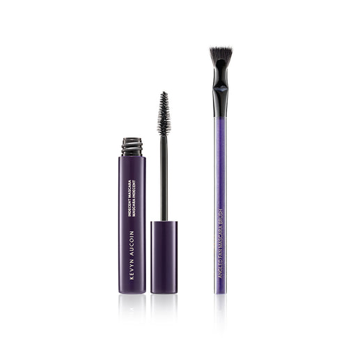 Indecent Mascara & Angled Fan Mascara Brush